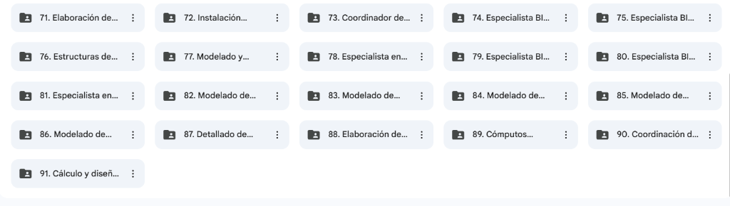 Módulo 3: Cursos del 71 al 91
