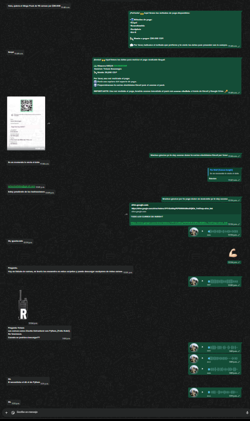 Atención personalizada y rápida